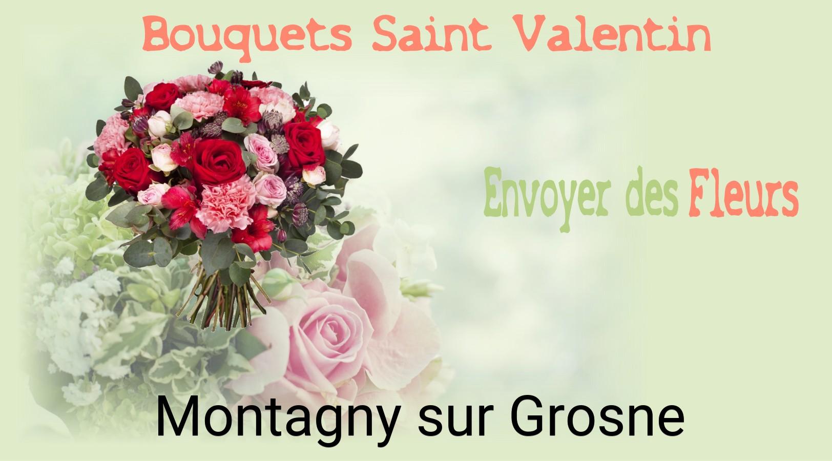 Roses de Saint-Valentin livrées à Montagny-sur-Grosne